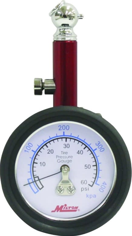 MEDIDOR PRESION NEUMATICOS C/MANOMETRO 0 - 60 PSI (S-932)1
