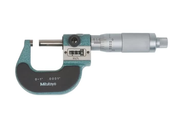 MICRÓMETRO DE  EXTERIOR 0 - 1'' / 0.0001'' DIGITAL/MECÁNICO (193-211)1