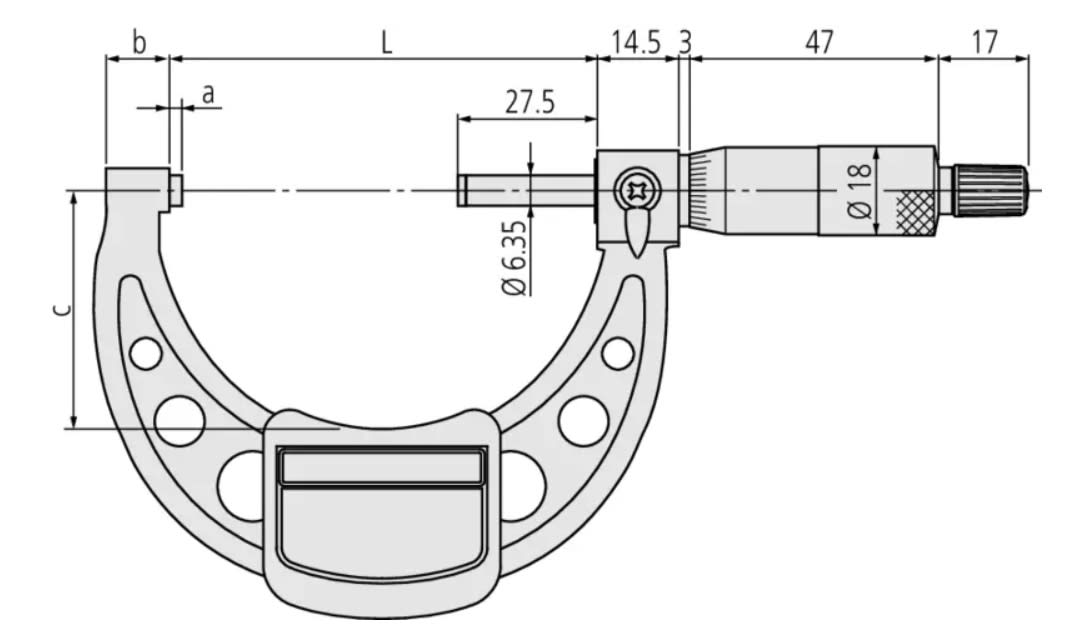 MICROMETRO EXTERIOR  1  -  2''  GR .001'' (103-178)2
