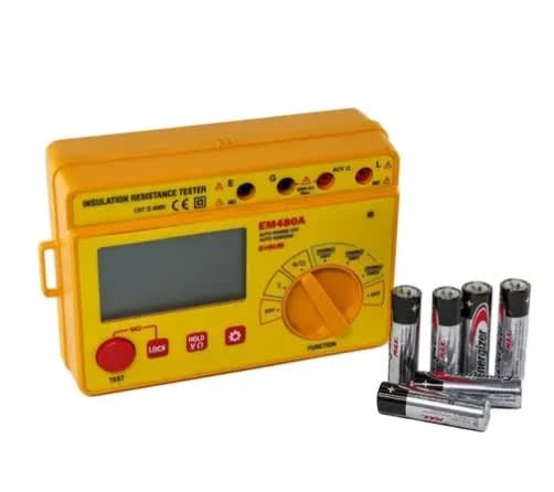 MEDIDOR DE AISLACION (EM480A)2