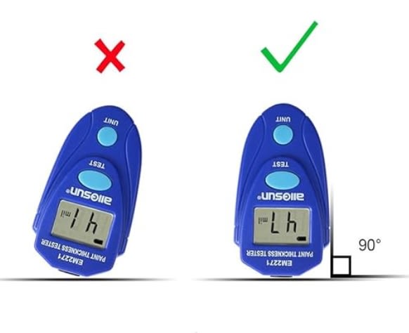 MEDIDOR DIGITAL DE CAPAS DE PINTURA Y DE PLASTICO MAGNETICO (EM2271)5