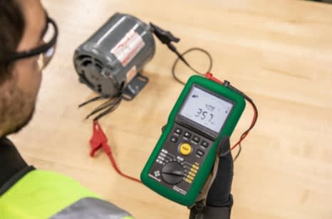 MEDIDOR DE AISLACION MEGOHMETRO 1KV  (5882A)10