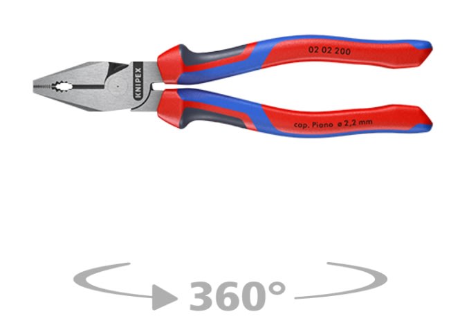 Alicate Universal 8'' Trabajo Pesado (0202200)6