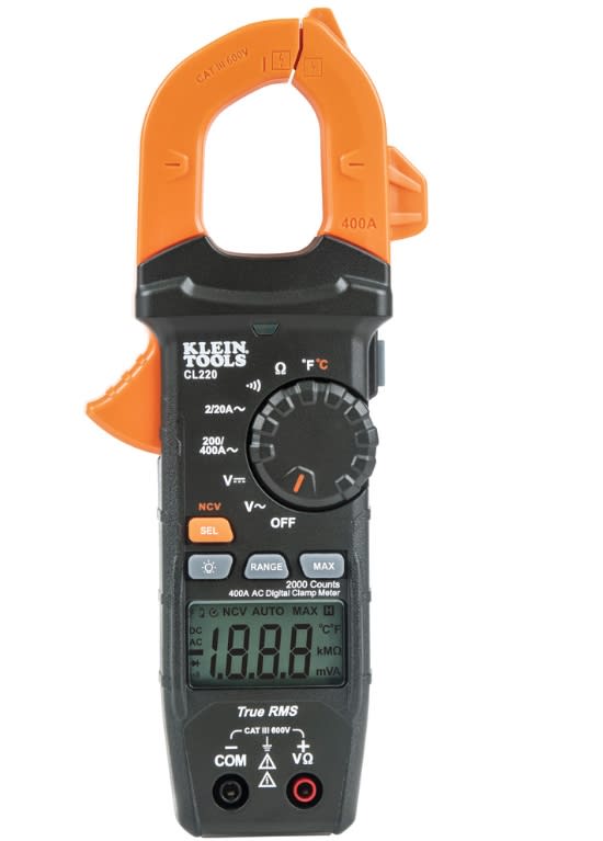 Amperímetro Digital De Tenaza 400a Ac (cl220)3