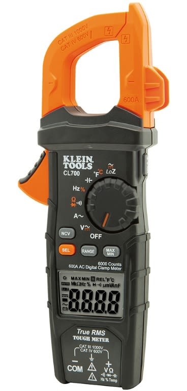 Amperimetro Digital De Tenaza 600a Ac (cl700)2