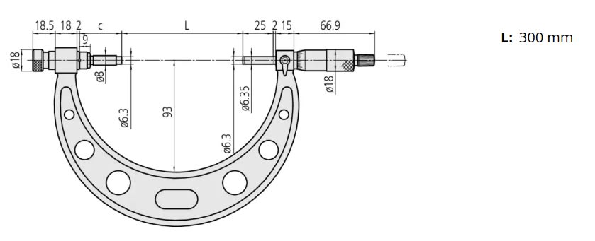 MICROMETRO EXTERIOR  500 - 600  MM. (104-144A)4