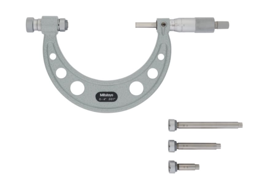 MICROMETRO EXTERIOR 0 - 4''  GR. 0.001'' (104-149)1