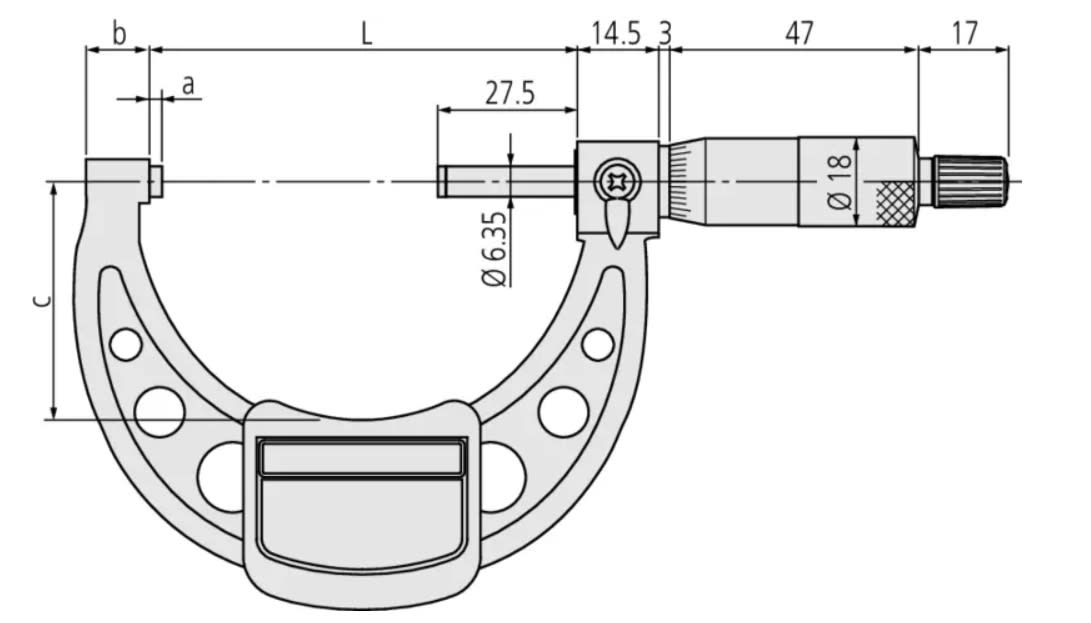 MICROMETRO EXTERIOR 11 - 12'' GR .001'' (103-188)2