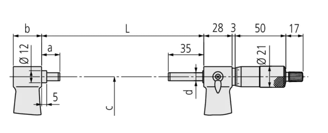 MICROMETRO EXTERIOR 11 - 12'' GR .001'' (103-188)3