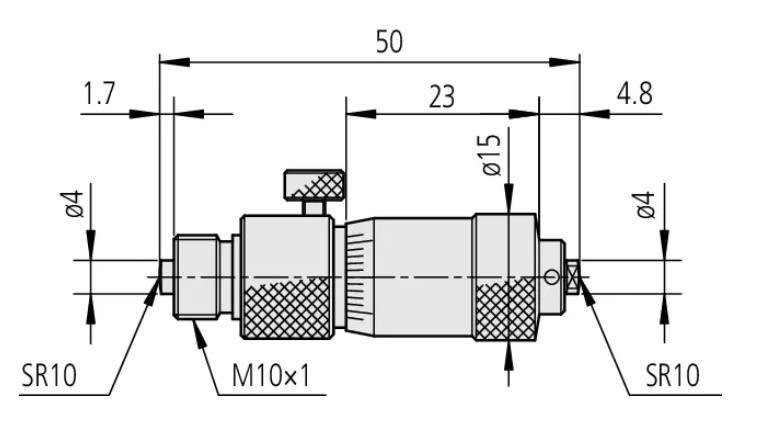 MICROMETRO INTERIOR DE 2'' - 20'' (137-213)3