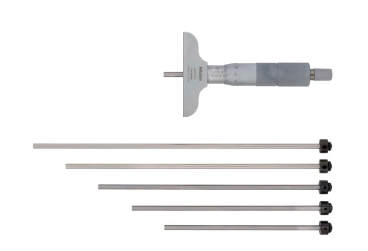 MICROMETRO PARA PROFUNDIDAD 0-150 MM BASE DE  60  MM (129-112)2