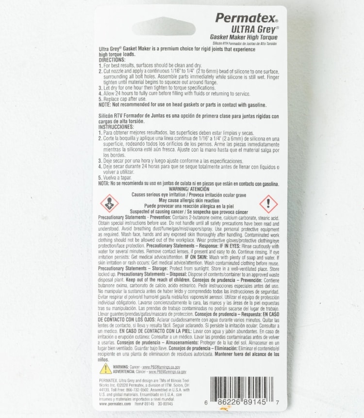 Sellador Silicona Ultra Grey  (89145)3