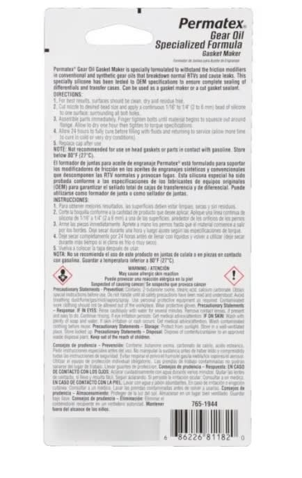 Formador Juntas Para Cajas Engranaje 85gr. (81182)2