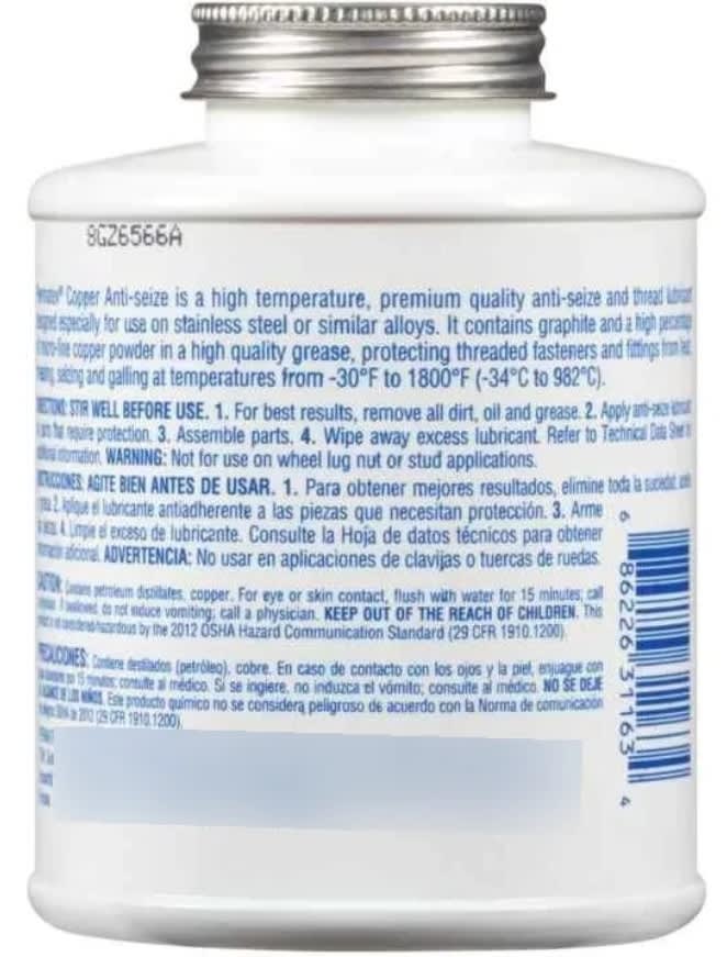 Antiferrante Base Cobre 453grs (31163)2