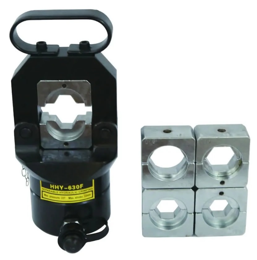 Aprieta Terminales Hidráulico 25t 150-630mm (hhy630f)1