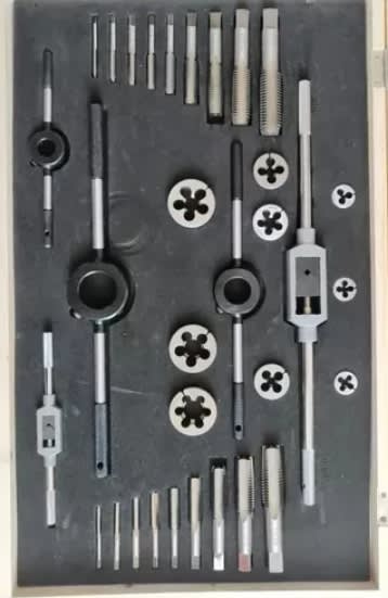 Juego De  Machos Y Dados 1/4'' - 3/4''  Bsw (c37bsw)2