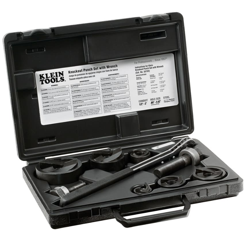 Juego Sacabocados De 1/2'' a 2'' (53732s)1