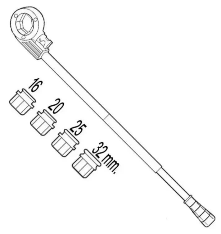 Juego De Terrajas De M16 A M32 (6002m00)2