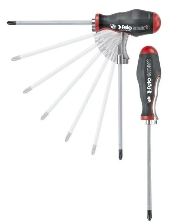 Juego Destornilladores Varillas con ptas. Cambiables (06081306)2