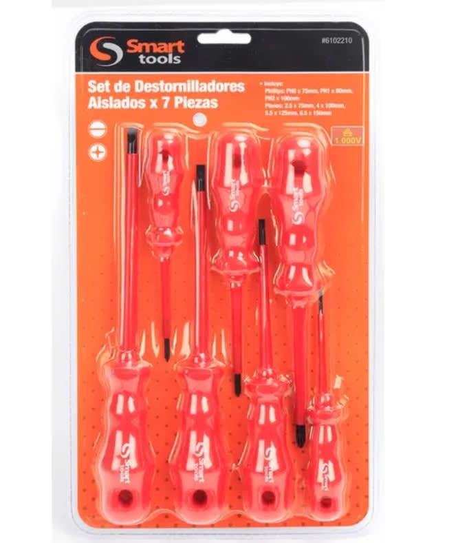 Juego Destornilladores Ph/pl Aislados 7 Piezas1