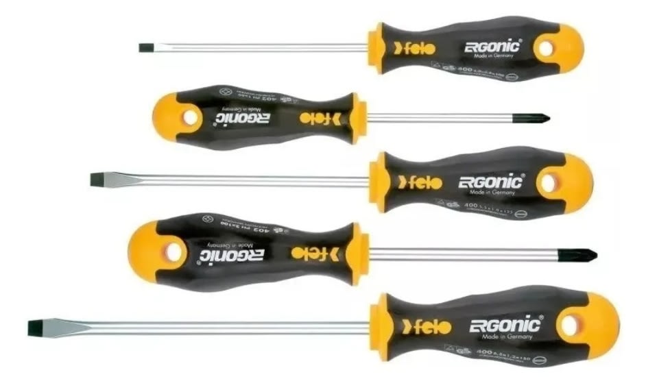 Juego Destornillador 3p/2c Ergonómico 5pzas (40095118)2