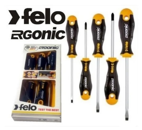 Juego Destornillador 3p/2c Ergonómico 5pzas (40095118)1