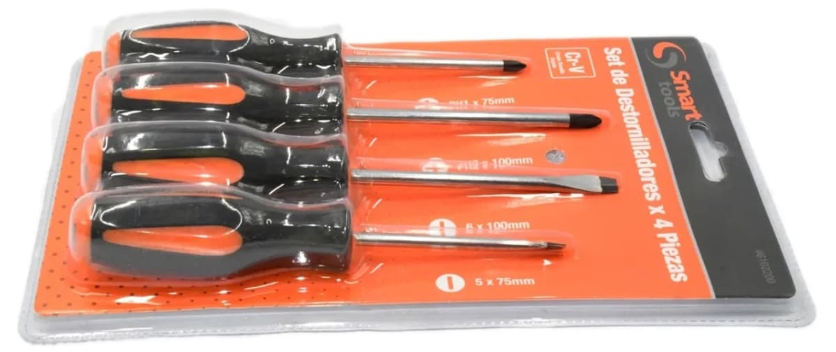 Juego Destornilladores Ph/pl 4 Pzs. Cr-v3