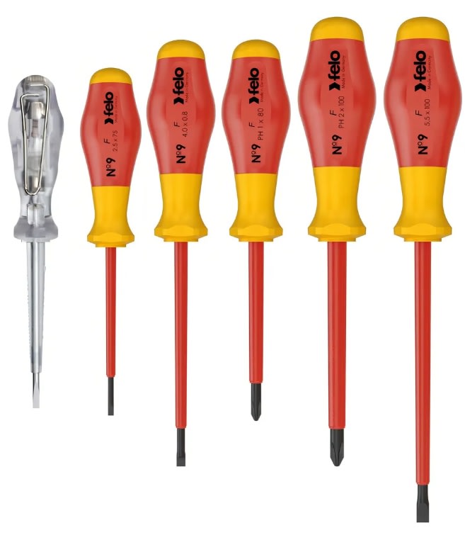 Juego Destornillador Aislado Vde 6 Pza 1000v (19798)2