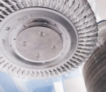 GRATA CIRCULAR DE  7.0'' CON HILO M14 DE 0.50 MM..  A/ INOXIDABLE (475.817)3