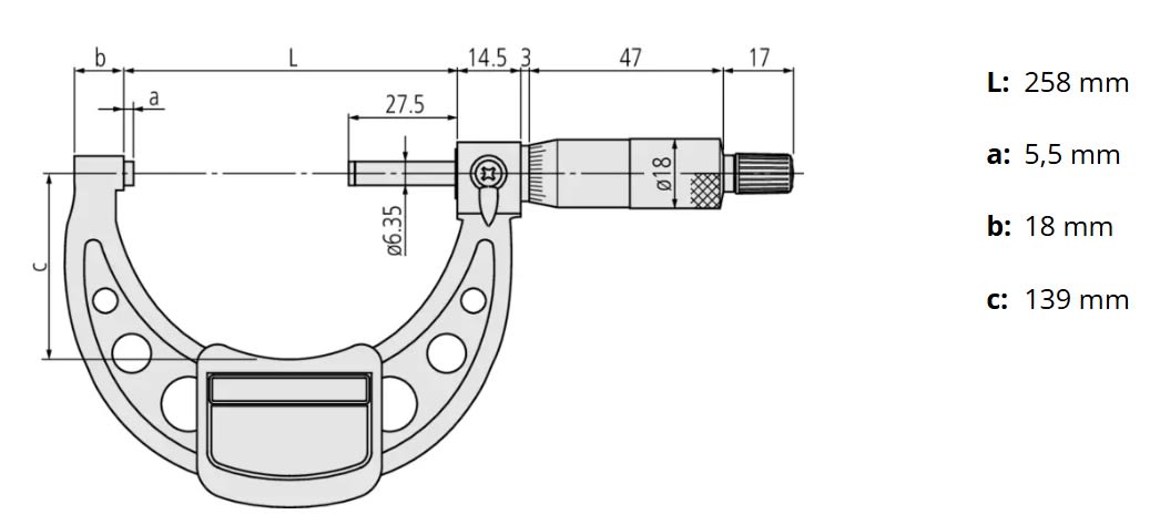 MICROMETRO EXTERIOR 225-250 MM (103-146-10)3
