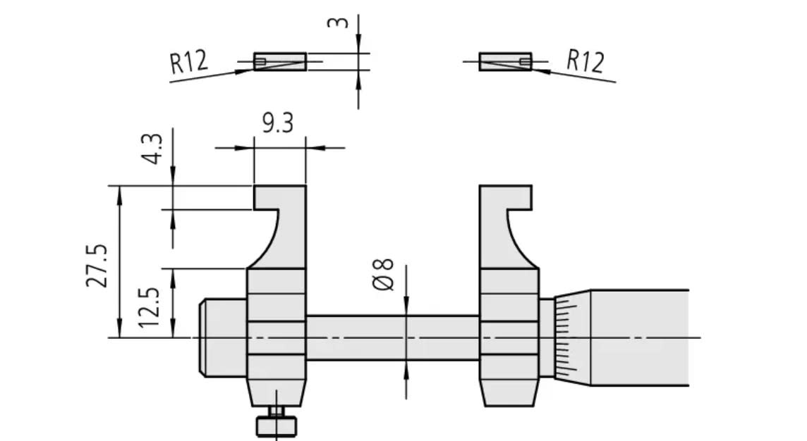 MICROMETRO INTERIOR 25-50 MM (0.01 MM) (145-186)3