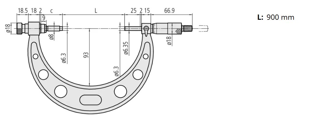 MICROMETRO EXTERIOR  900-1000MM (104-148A)4