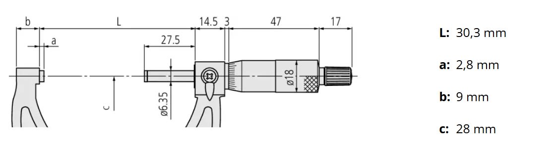 MICROMETRO EXTERIOR 0-25 MM (103-137)2