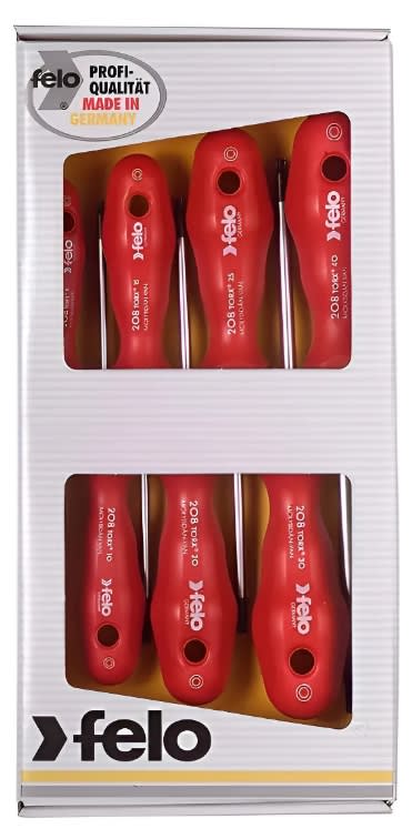 Juego Destornilladores Torx M/rojo 7pzas (20897198)1