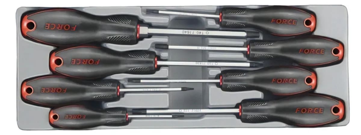 Juego Destornilladores Torx Perf. 8 Piezas (2086T)1