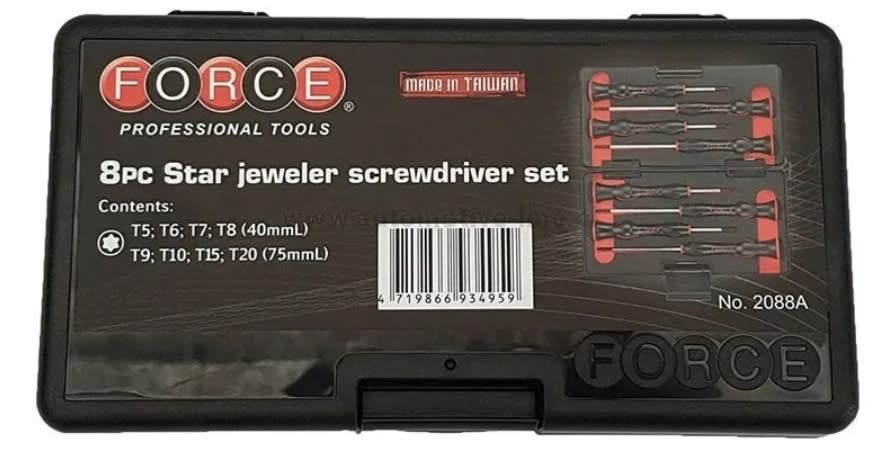 Set De Destornillador Torx Precisión 8 Piezas (2088a)5