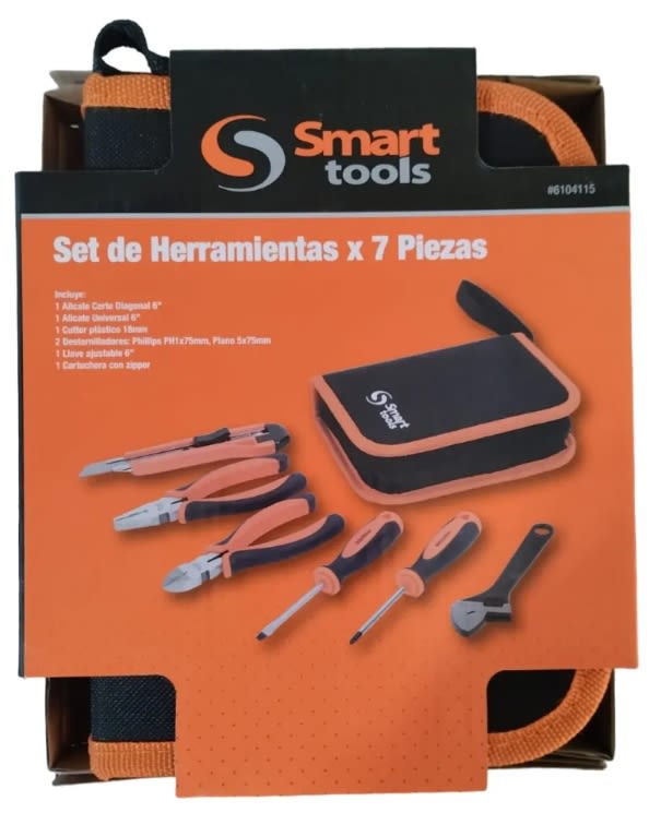 JUEGO HERRAMIENTAS PARA EL HOGAR 7 PZS. (6104115)3