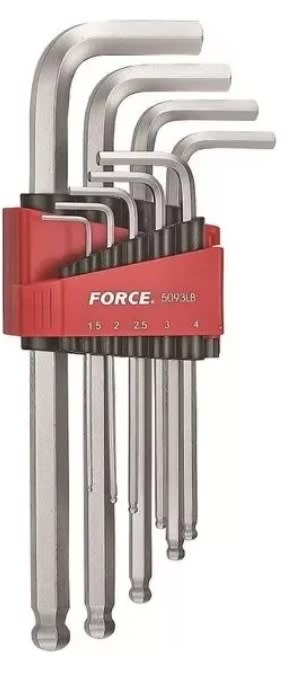 Juego De Llaves Allen 1.5-10 Mm. Bola Larga (5093lb)4