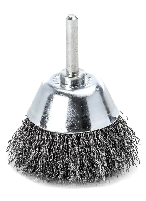 GRATA COPA CONICA DE 1.1/4'' CON VASTAGO ACERO ONDULADO (456.161)2
