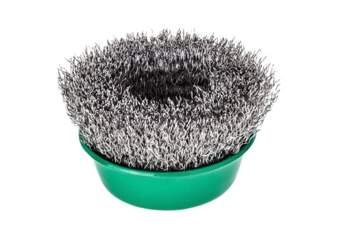 GRATA COPA CONICA DE 3'' AC. ONDULADO M14 INOXIDABLE (423.367)2