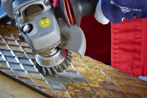 GRATA COPA CONICA DE 4'' AC. TRENZADO M14 DE 0.80MM (486.337)2