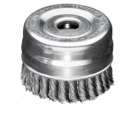 GRATA COPA RECTA DE 4'' AC. TRENZADO 0.50 CON BUJE (486.211)1