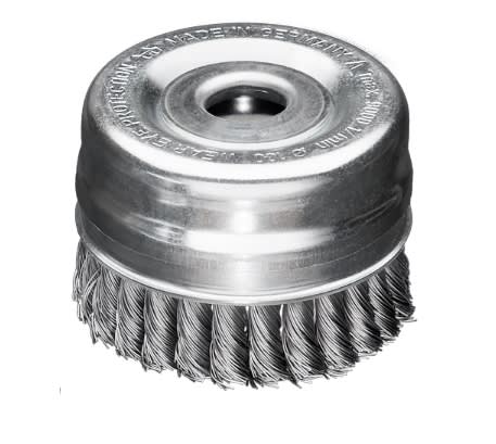 GRATA COPA RECTA DE 4'' AC. TRENZADO 0.80 CON BUJE (486.311)1