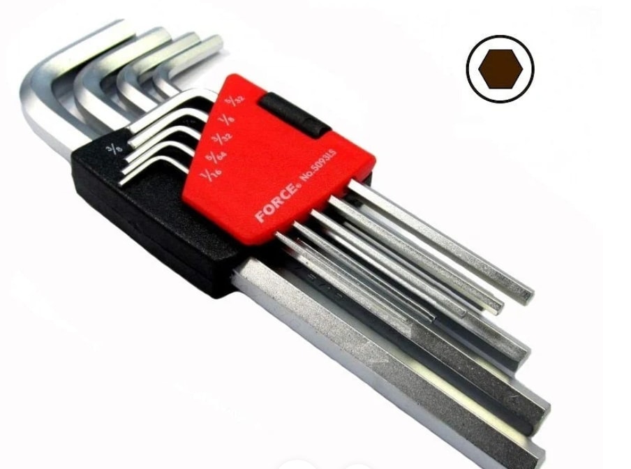 Juego De  Llaves Allen 1/16'' - 3/8''  Larga (5093ls)2