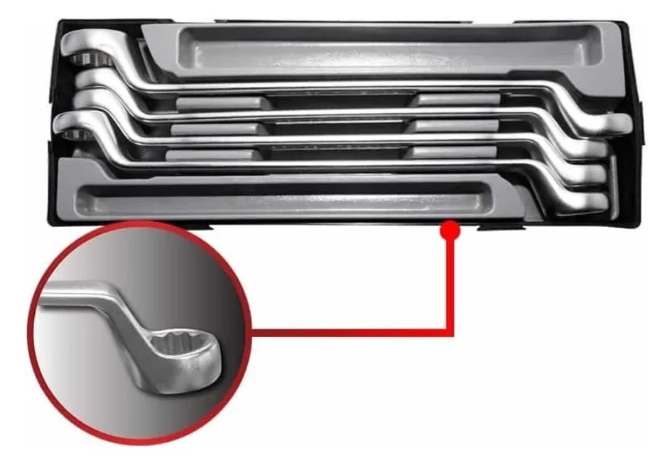 Juego Llaves Corona Acodada 23-32 Mm. 4 Pzs. (t5044)1