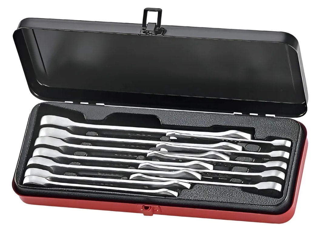 Juego Llaves Punta Corona C/chicharra 8-19mm (51210)1