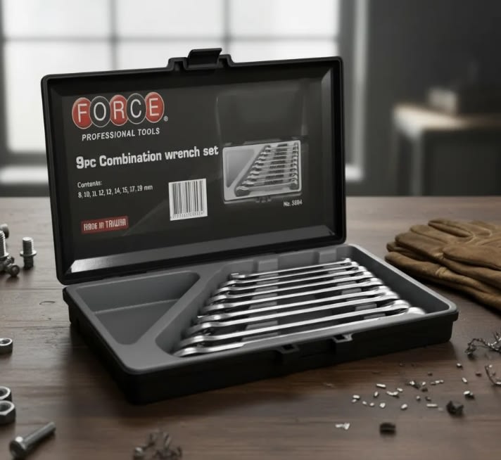 Juego De Llaves Punta Corona 8-19mm 9 Piezas (5094)2