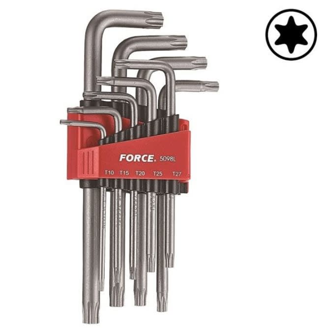 Juego De Llaves Torx Largas De T10 A T50 9 Piezas (5098L)2