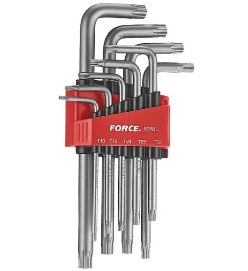 Juego De Llaves Torx Largas De T10 A T50 9 Piezas (5098L)1