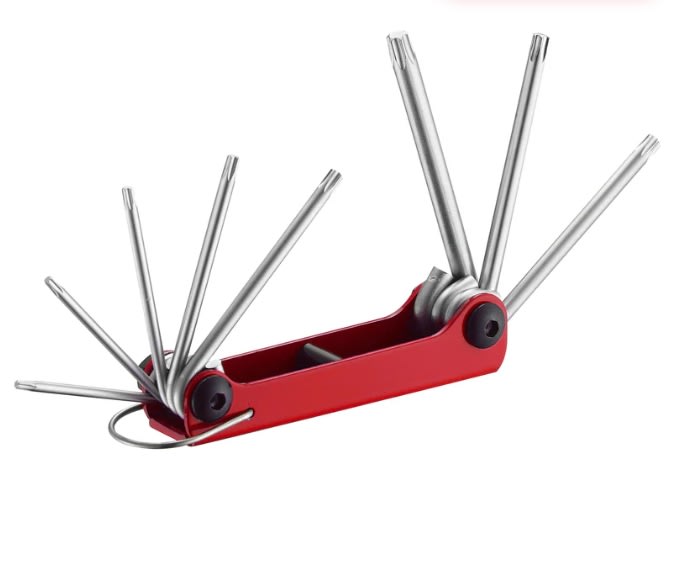 Juego De Llaves Torx Perforadas T9h - T40h 8 Piezas2